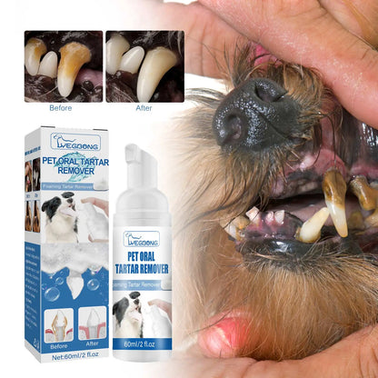 Pet Oral Spray Dental Dirt Remover Cat Teeth Cleaning Breath Freshener