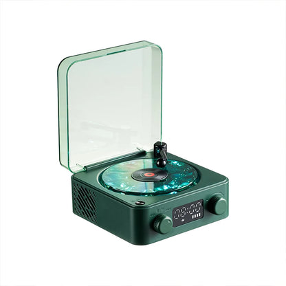 Retro Turntable Speaker With White Noise Wireless Bluetooth
