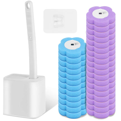 Toilet Brush With Disposable Replacement Head