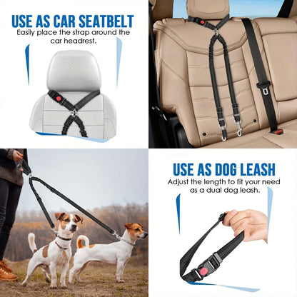 Dog Seat Belt for Car,Dog Car Harness Seatbelt