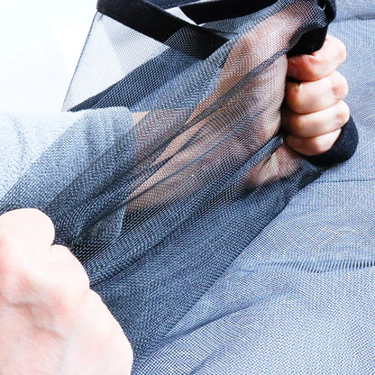 Magnetic Door Screen Insect Mosquito Net Curtain Black Fly