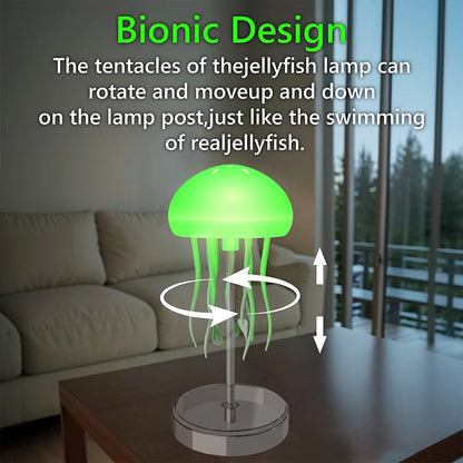 Move UP and Down Jellyfish Table Lamp Color Changing LED