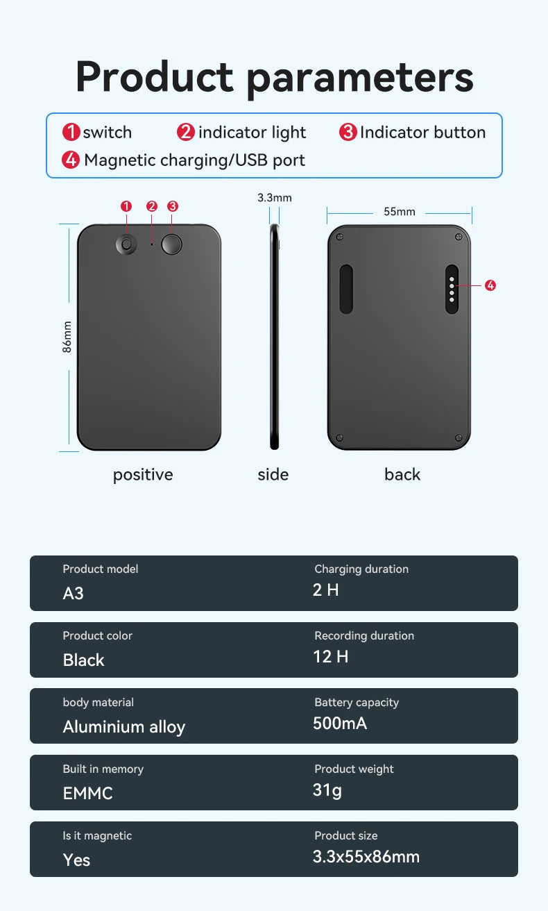 Hot Sale AI ChatGPT-4 App Phone Call Voice Recorder Smart