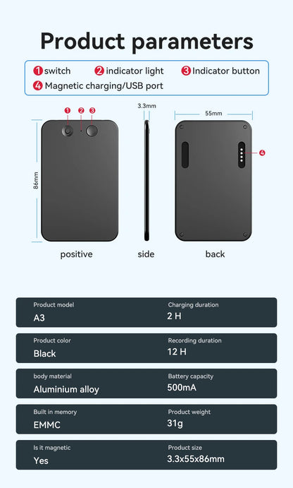 Hot Sale AI ChatGPT-4 App Phone Call Voice Recorder Smart