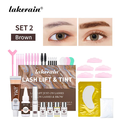 Brow Lamination & Tint Kit And Lash Lift Professional