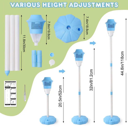 Bubble Machine Stand Automatic Bubble Maker with Night Light
