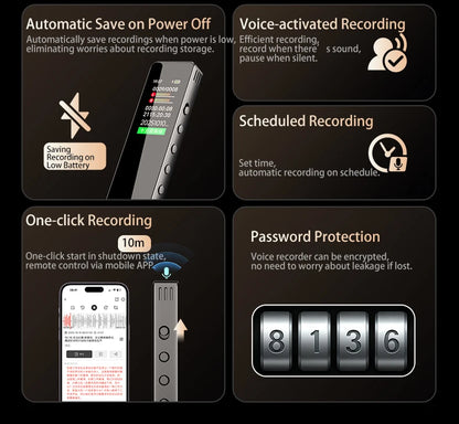 Famue AI Voice Recorder Real-Time Transcription Translation