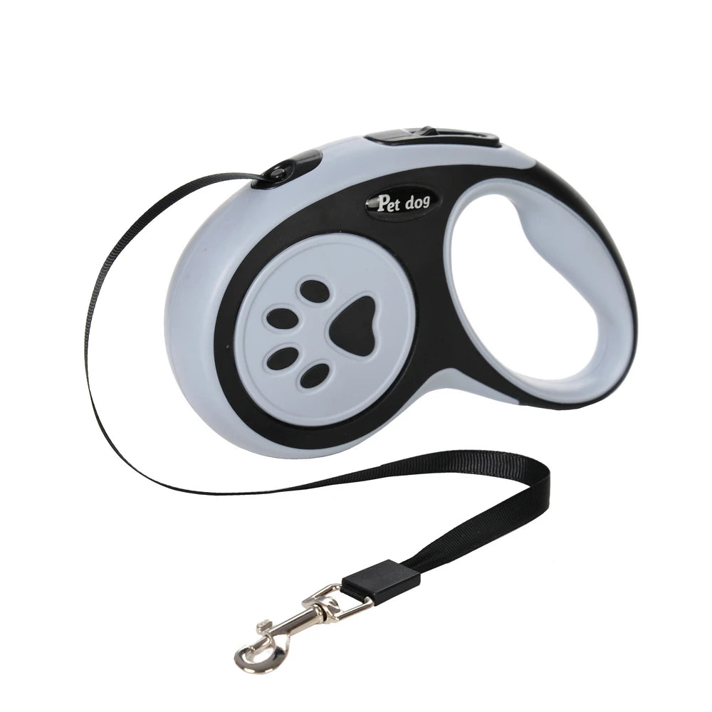 3m 5m Nylon Dog Leash Automatic Retractable Cat Lead