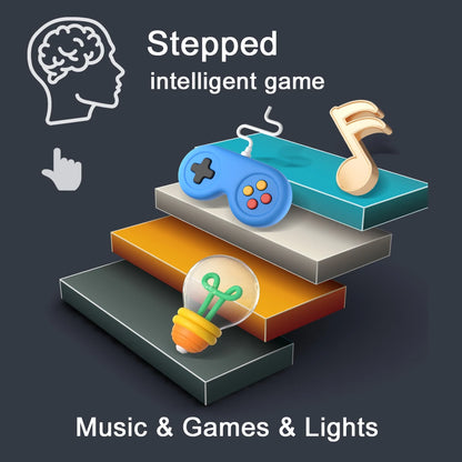 Decompress game consoles Defusing music exercise