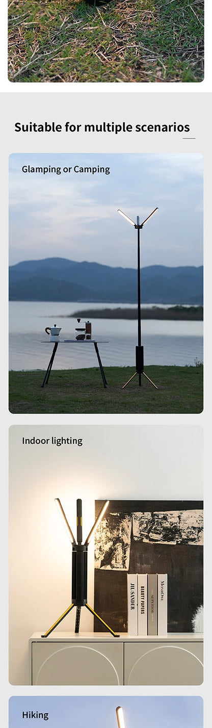 Telescopic Camping Light 15600mAh Rechargeable Lantern