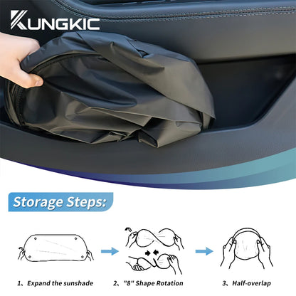 Magnetic Car Sunshade For Fiat Front Windshield Curtain