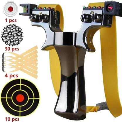 Laser Pointing Slingsshot 10 Style Precision Aiming Slingshot