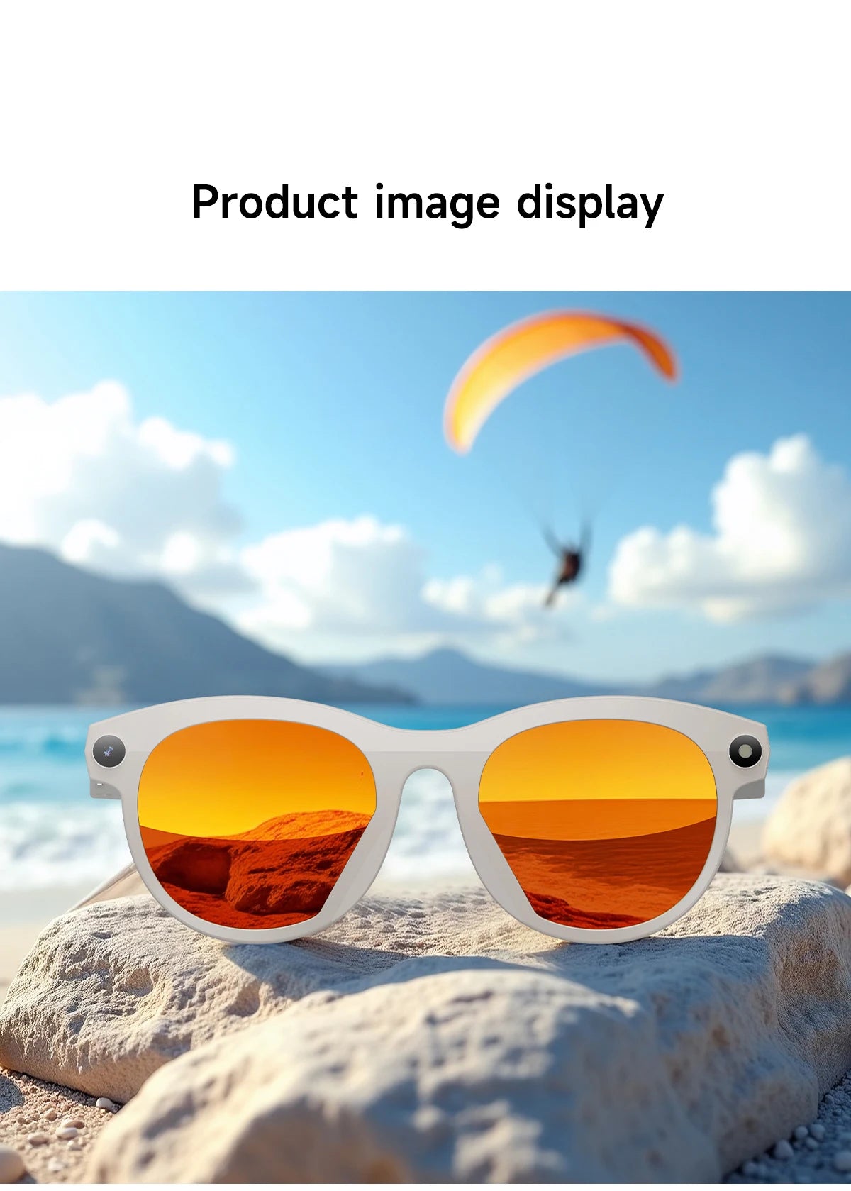 AI Smart Glasses New Interaction With Camera Photo