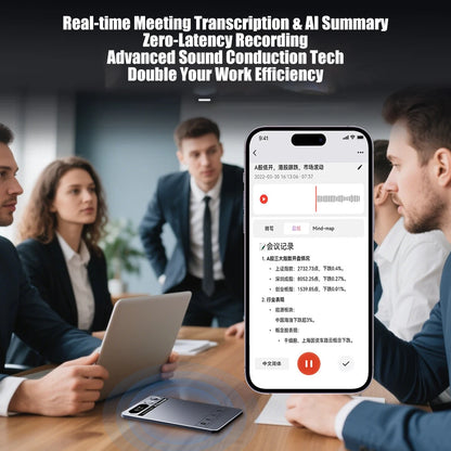 AI Voice Recorder Min Magnetic Powerd ChatGPT-4 App