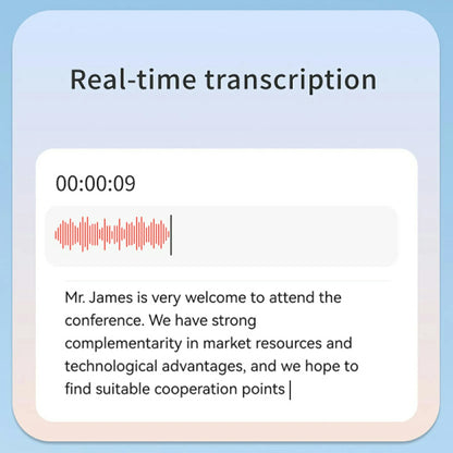 AI7 AI Voice Recorder AI Notetaking Device for Meetings Lectures