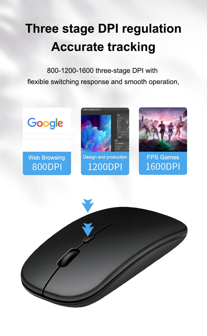 Ultra-Slim Bluetooth-compatible Keyboard Portable Mini Wireless