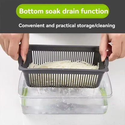 16-in-1 Multifunctional Kitchen Gadget with Vegetable Slicer