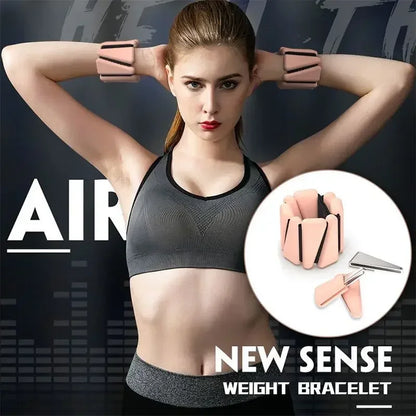 1/2lbs Wrist Weights Yoga Fitness Exercise Triangle Silicone Adjustable