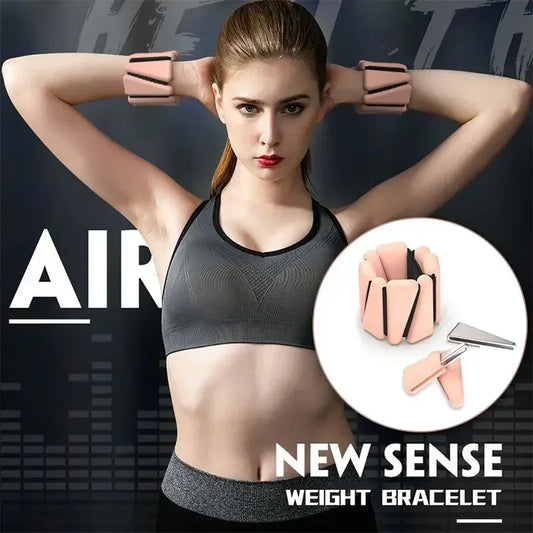 1/2lbs Wrist Weights Yoga Fitness Exercise Triangle Silicone Adjustable