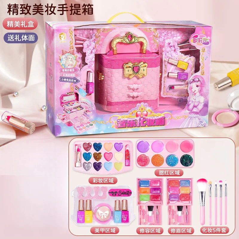 Kids Washable Makeup Girl Toys - Kids Makeup Kit