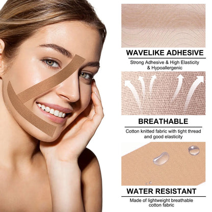 Instant Facial Myofascial Lift Tape Skin Lifting Removal Sticker