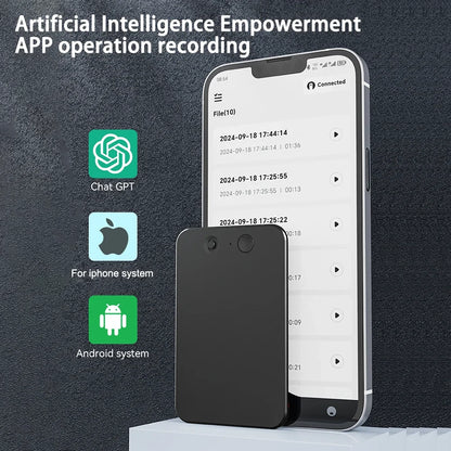 AI Powerd ChatGPT-4 App Telefoongesprek Mini Audio