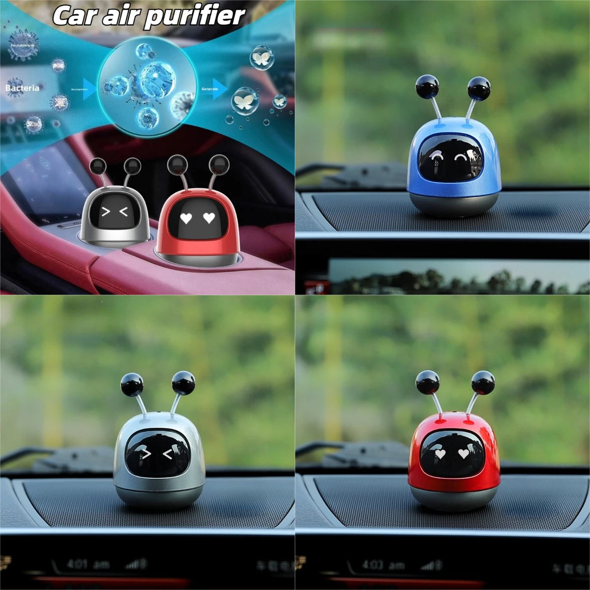 Car Interior Supplies Ornaments - Big Robot Car Perfume