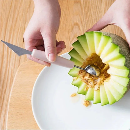 Multi Function Fruit Carving Knife Watermelon Baller