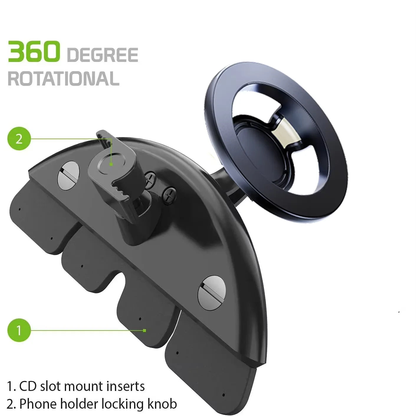 For Magsafe Phone Holder Magnetic Car CD Slot Mount Support