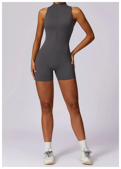 Scrunch Sports Overalls Gym Jumpsuit Women's Fitness
