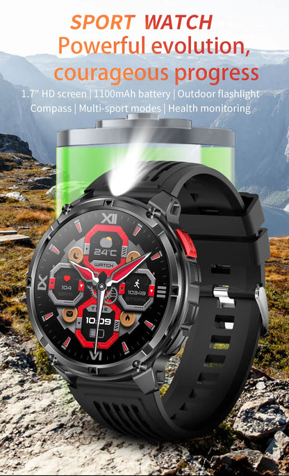 New T-Rex3 Pro 1100mAh Battery Smart Watch GPS Path