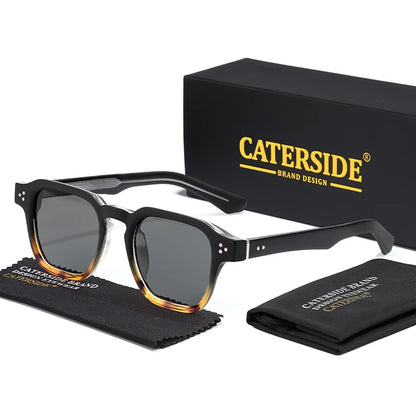 Square Fashion Sunglasses Men Core Insert Temple