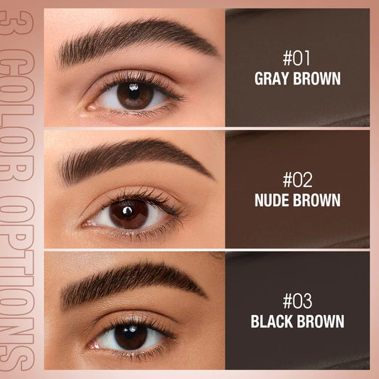 O.TWO.O Eyebrow Pomade Brow Gel Wax 2 IN 1 Waterproof