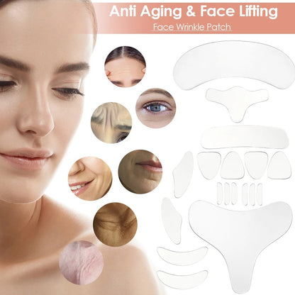 Reusable Silicone Patches Anti Rimpel Pad Silicone Wrinkle