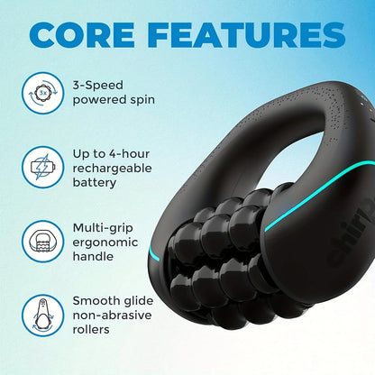 Vibrating Handheld Massage Roller Adjustable Speed