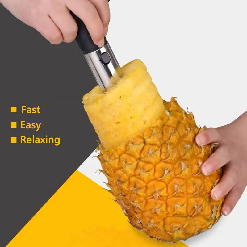 Pineapple Slicer Peeler Cutter Parer Knife Stainless Steel