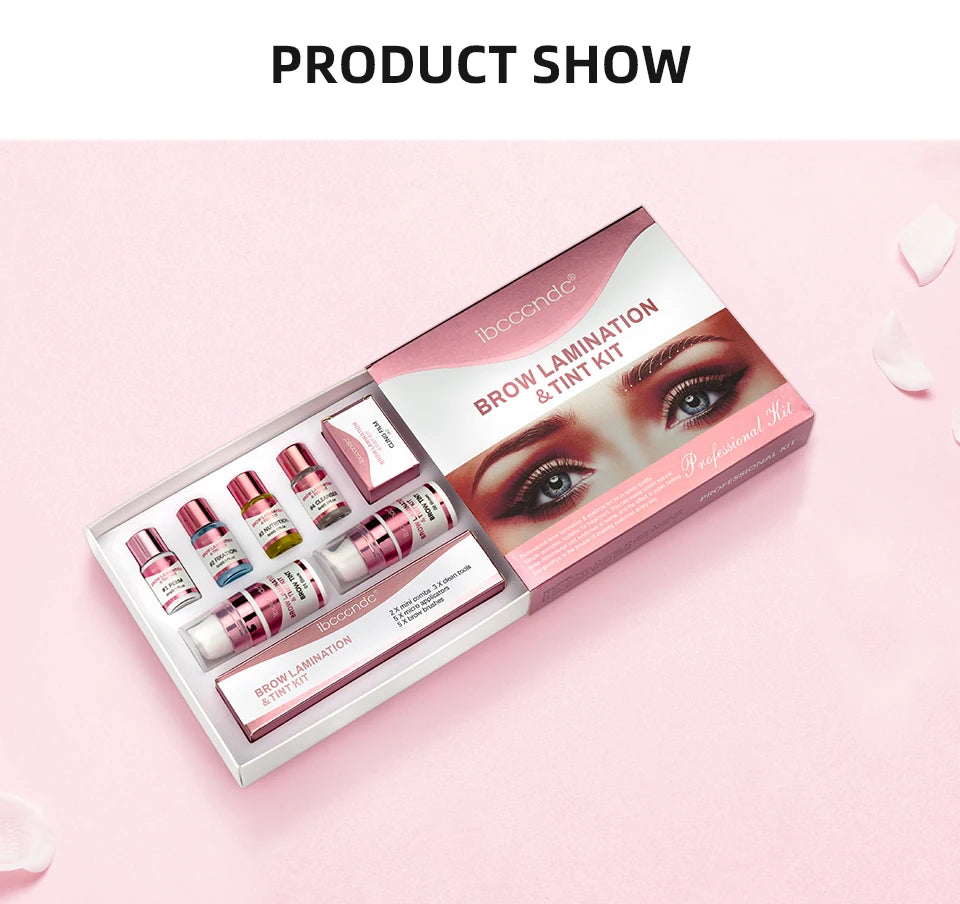 Brow Lamination & Tint Kit And Lash Lift Professional