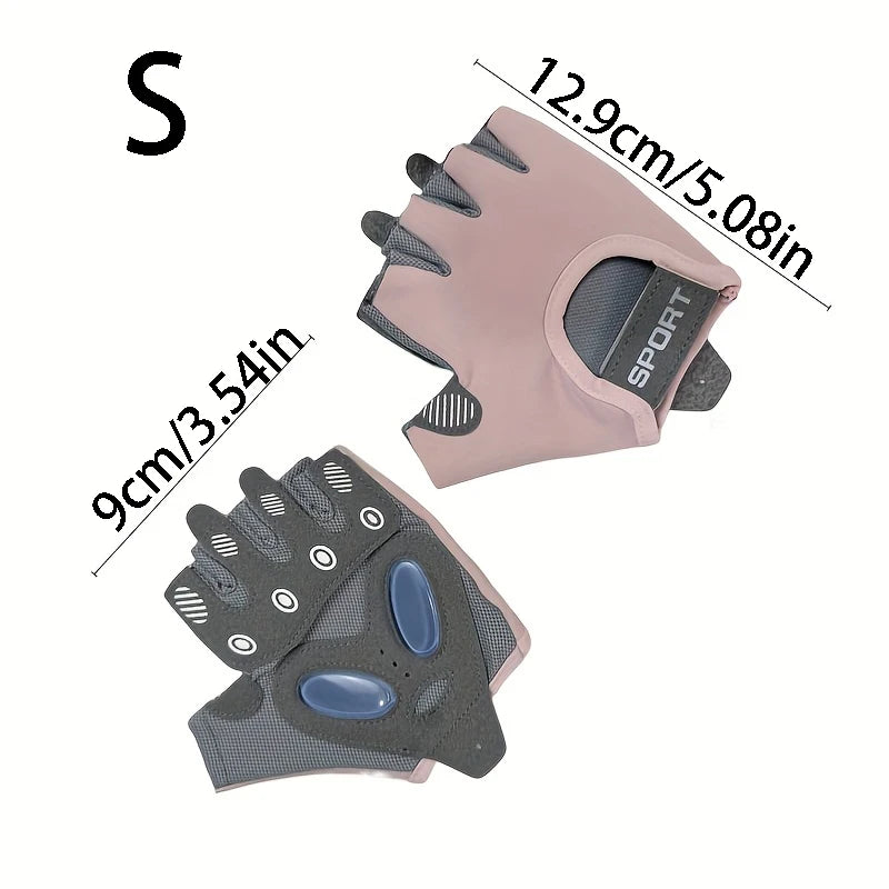 Fitness Cycling Gloves Men Women Anti Slip Shock-Absorbing
