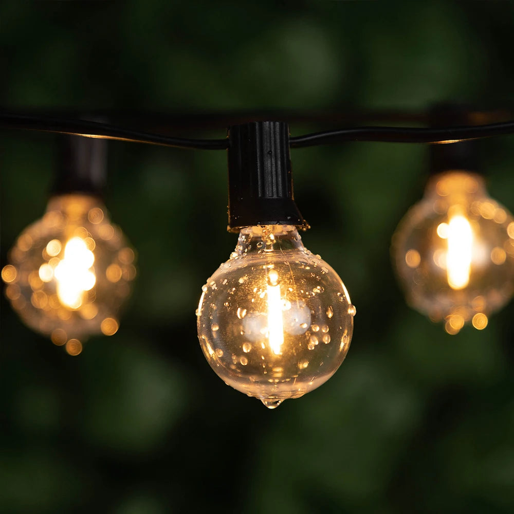 Shatterproof Outdoor Lights Garland Led G40 String Light