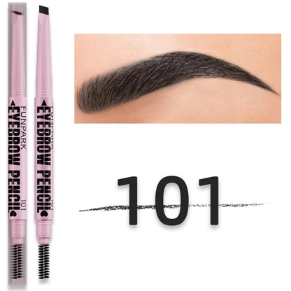 2 in 1 Professional Eyebrow Pencil Eye Makeup for Women