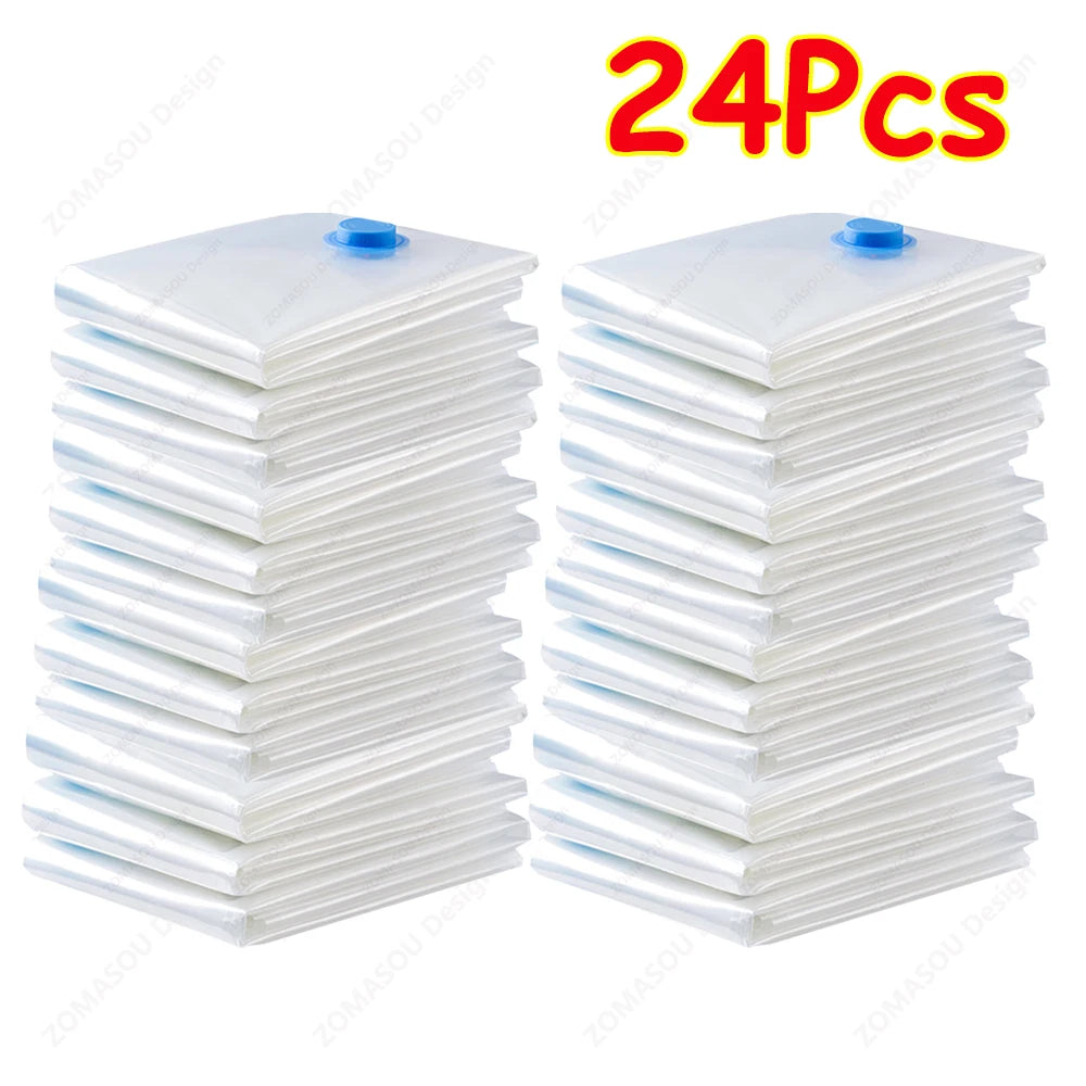 Reusable Vacuum Storage Sealing Bags with Hand Pump
