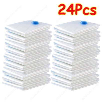Reusable Vacuum Storage Sealing Bags with Hand Pump