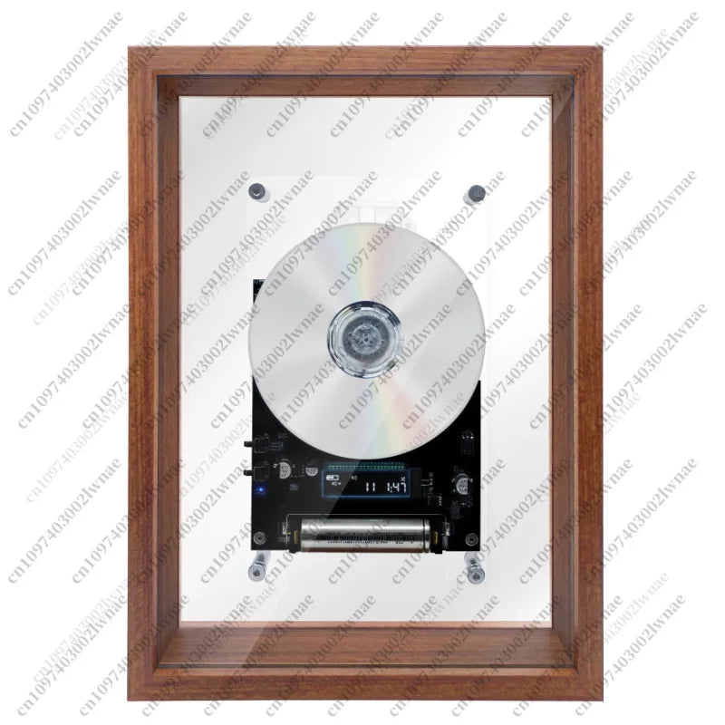 Transparent Acrylic Wall-mounted Photo Frame Cd Player