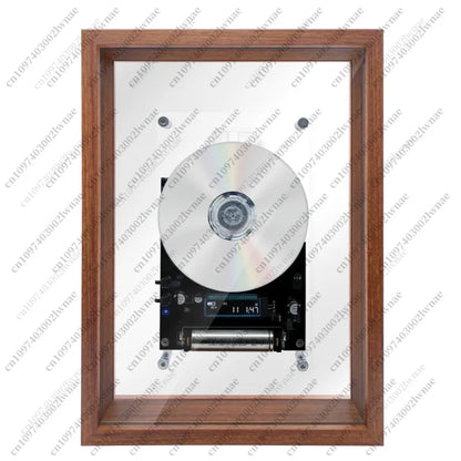 Transparent Acrylic Wall-mounted Photo Frame Cd Player