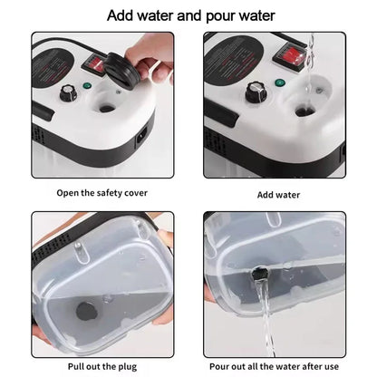 Portable Handheld Steam Cleaner High Temperature Pressurized
