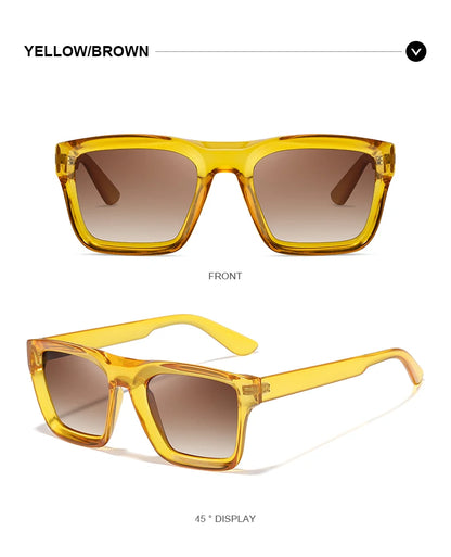 DML New Fashion Women Luxury Brand Square Sunglasses