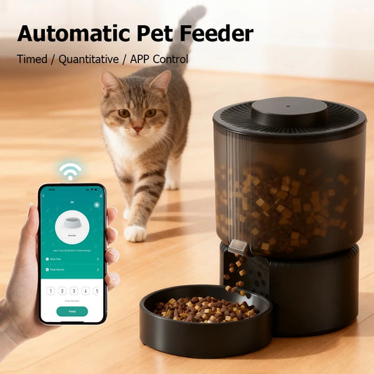 3L Smart Pet Feeder Tuya APP 2.4G WIFI Remote Control