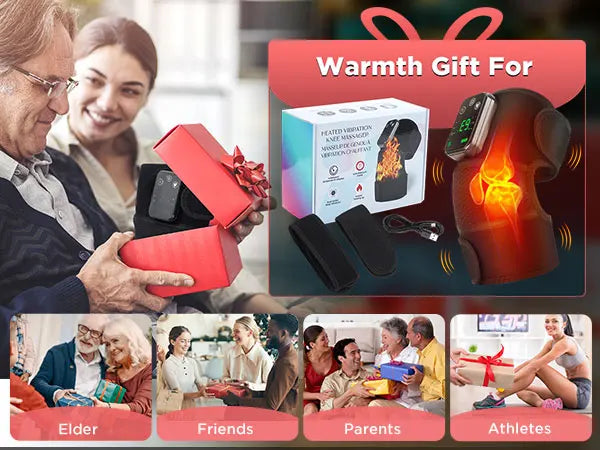 3-in-1 Heated Vibration Knee Massager