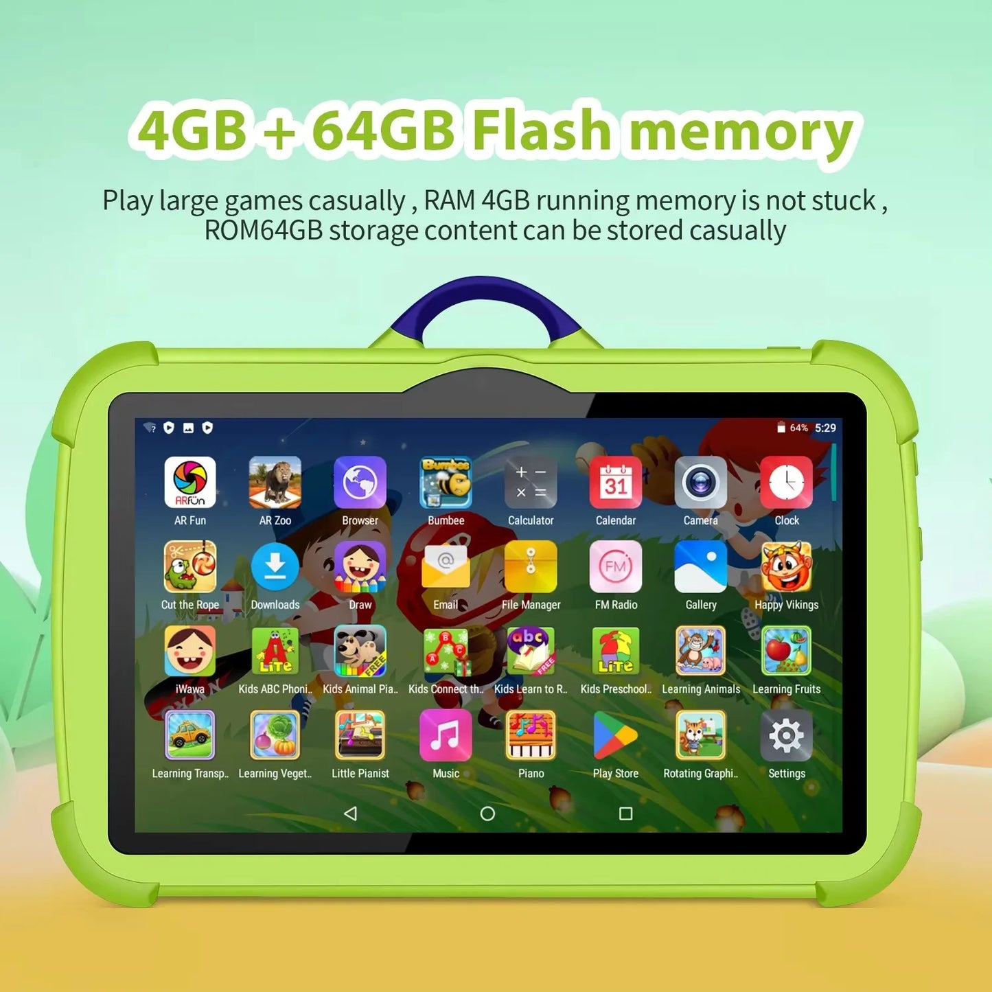 New 5G WiFi 7 Inch Google Tablet For Children Learning Education
