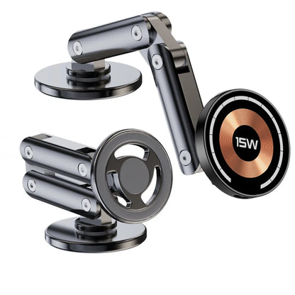 15W Car Magnetic Wireless Charger Holder 360 Rotation